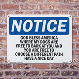 God Bless America Where My Dogs Are Free