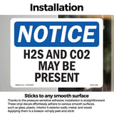 H2S And Co2 May Be Present