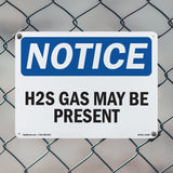 H2S May Be Present Sign