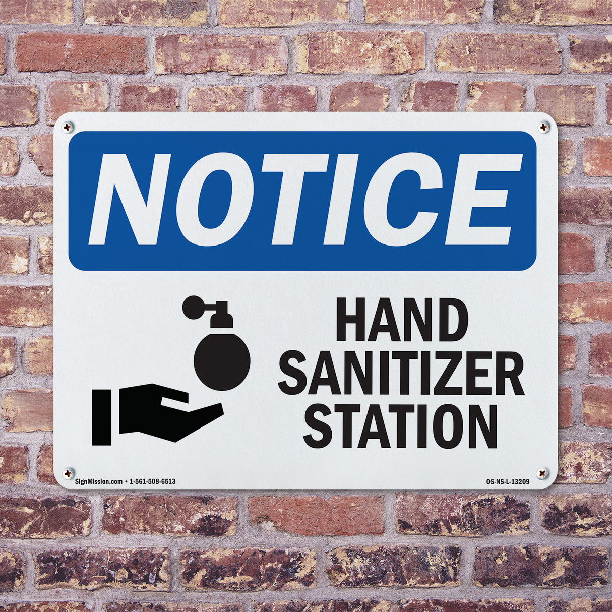 Hand Sanitizer Station