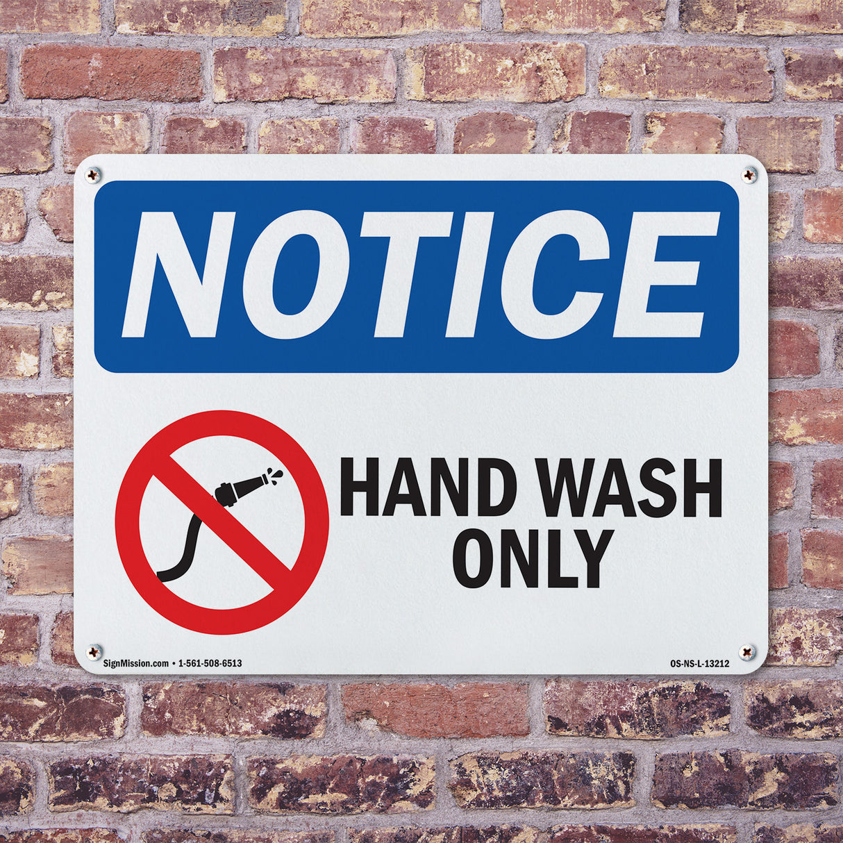 Hand Wash Only