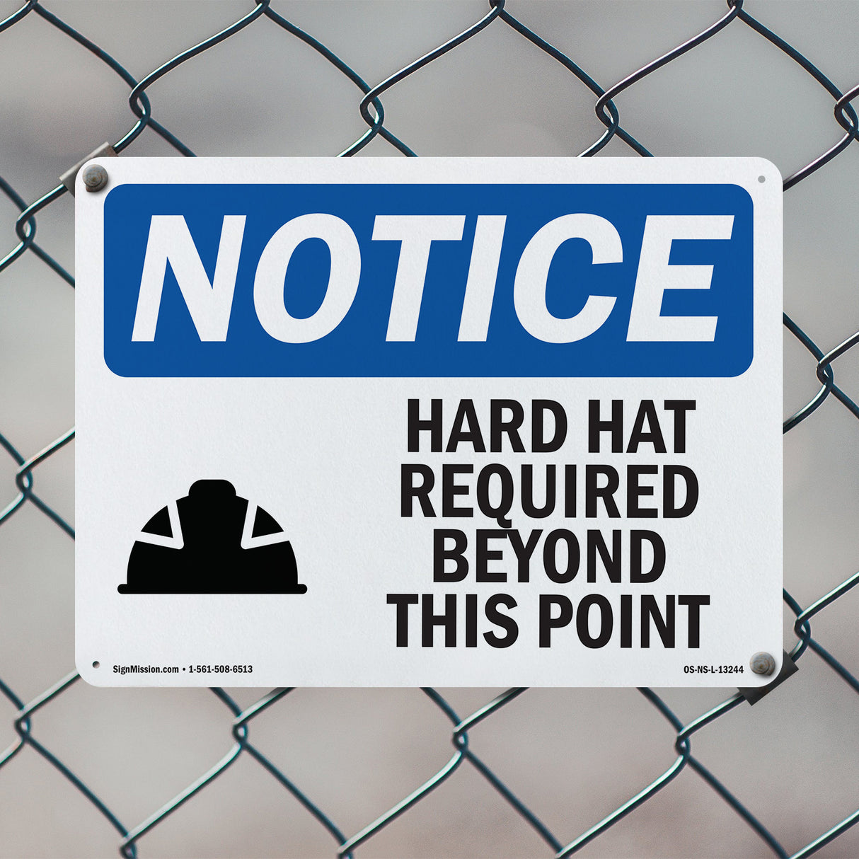 Hard Hat Required Beyond This Point