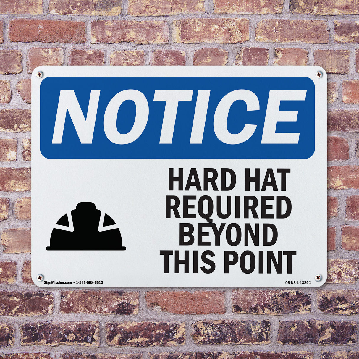 Hard Hat Required Beyond This Point