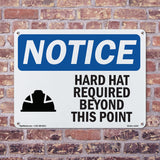 Hard Hat Required Beyond This Point