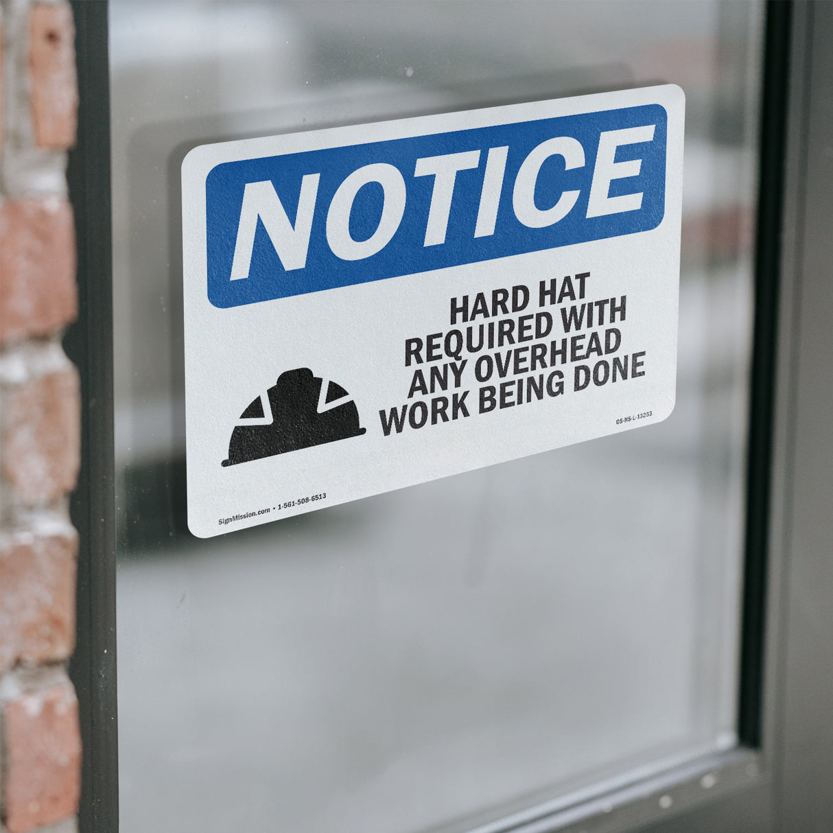 Hard Hat Required With Any Overhead