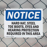 Hard Hat, Steel Toe Boots, Eye And Hearing