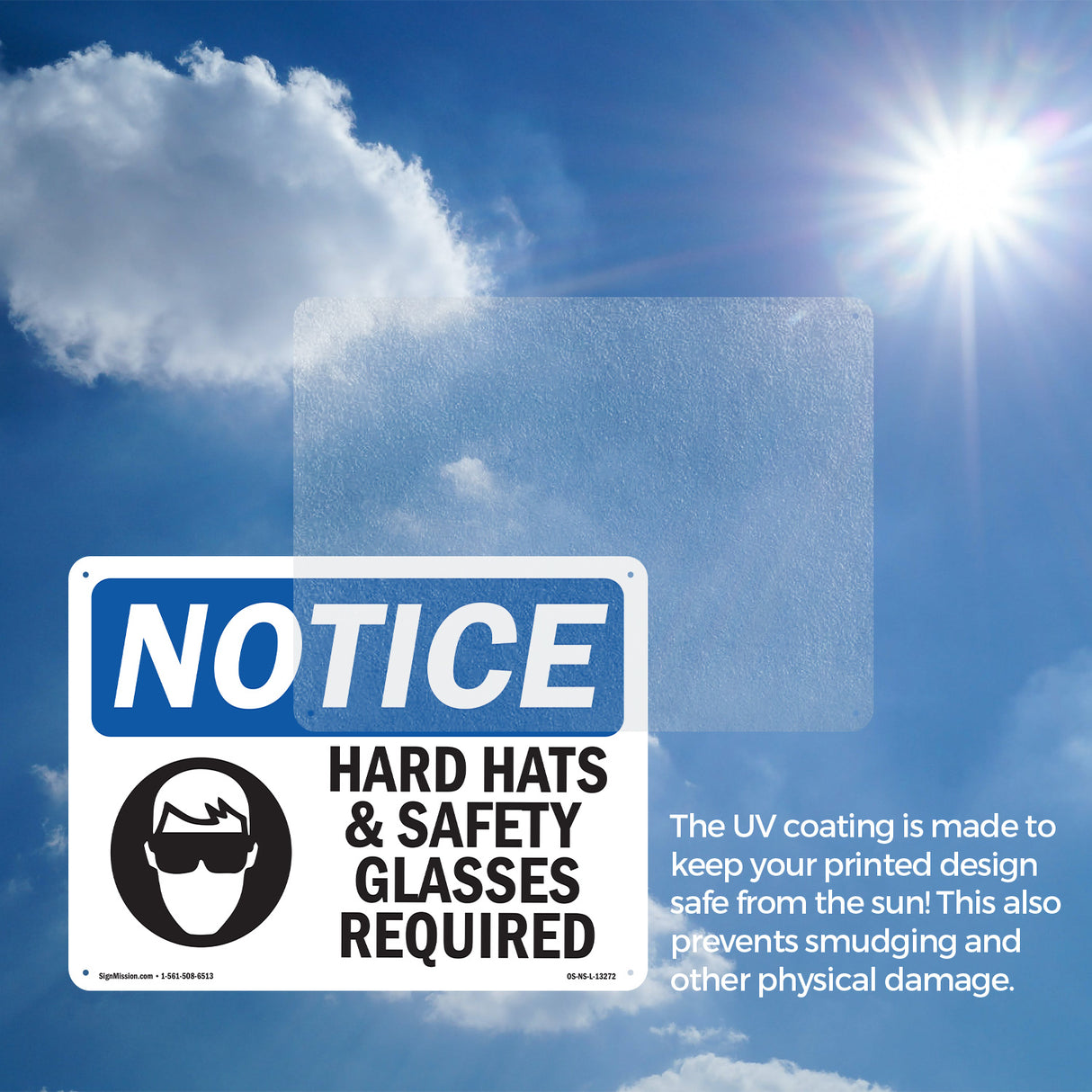 Hard Hats & Safety Glasses Required