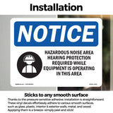 Hazardous Noise Area Hearing