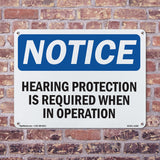 Hearing Protection Is Required Sign
