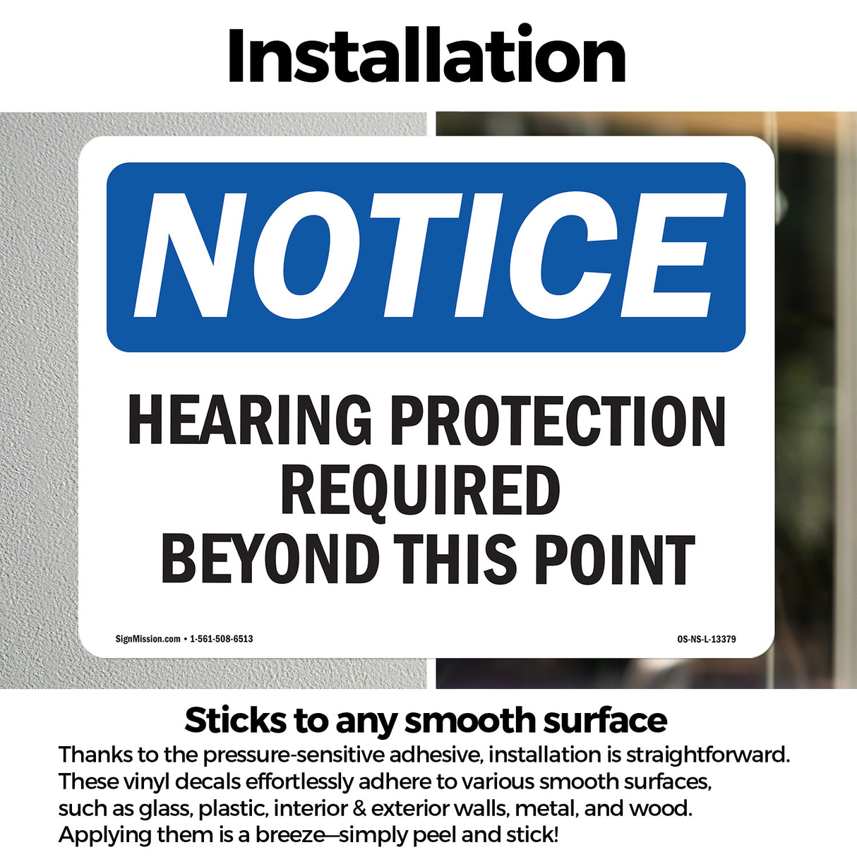 Hearing Protection Required Beyond