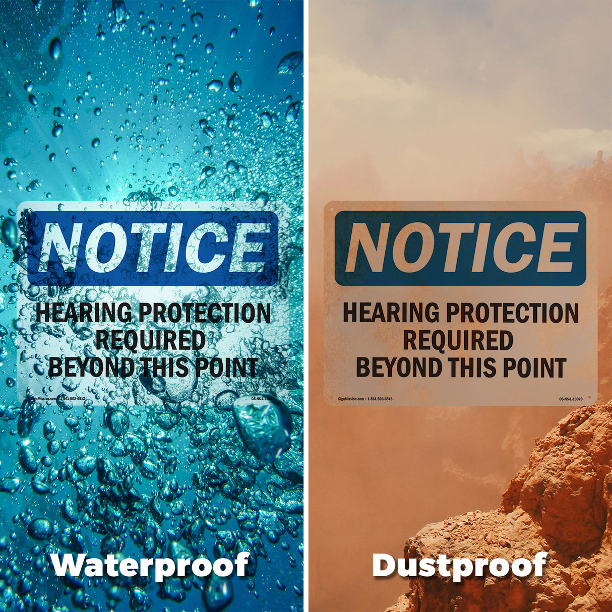 Hearing Protection Required Beyond