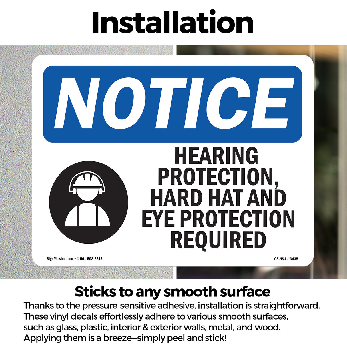 Hearing Protection, Hard Hat