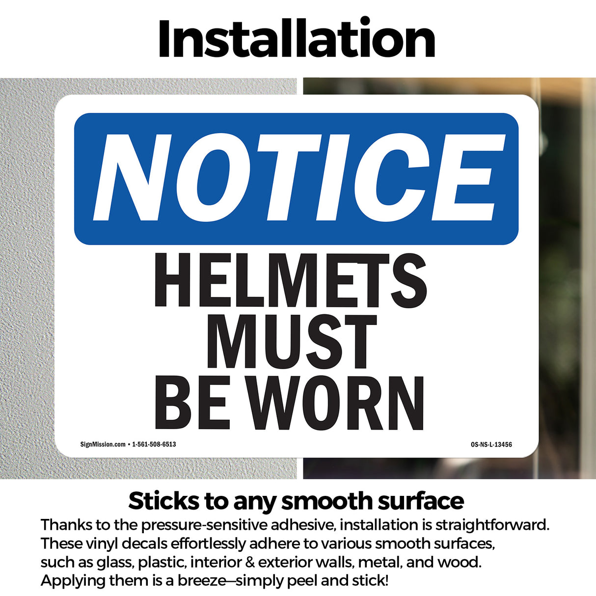 Helmets Must Be Worn