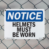 Helmets Must Be Worn