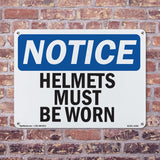 Helmets Must Be Worn