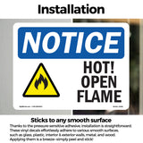 Hot! Open Flame