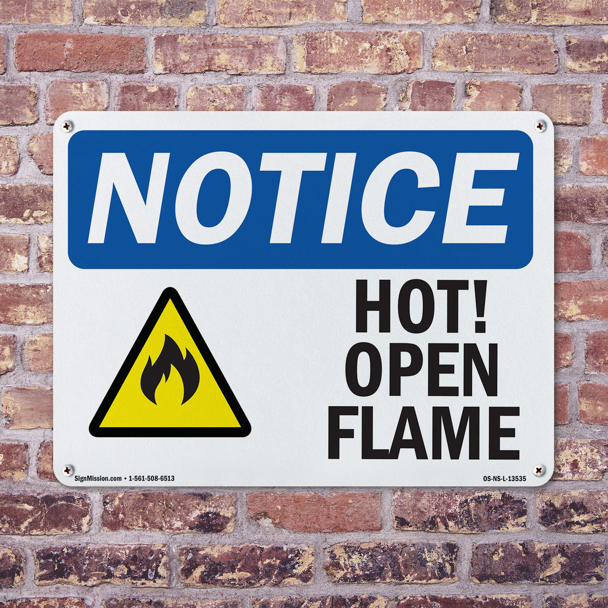 Hot! Open Flame