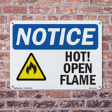 Hot! Open Flame
