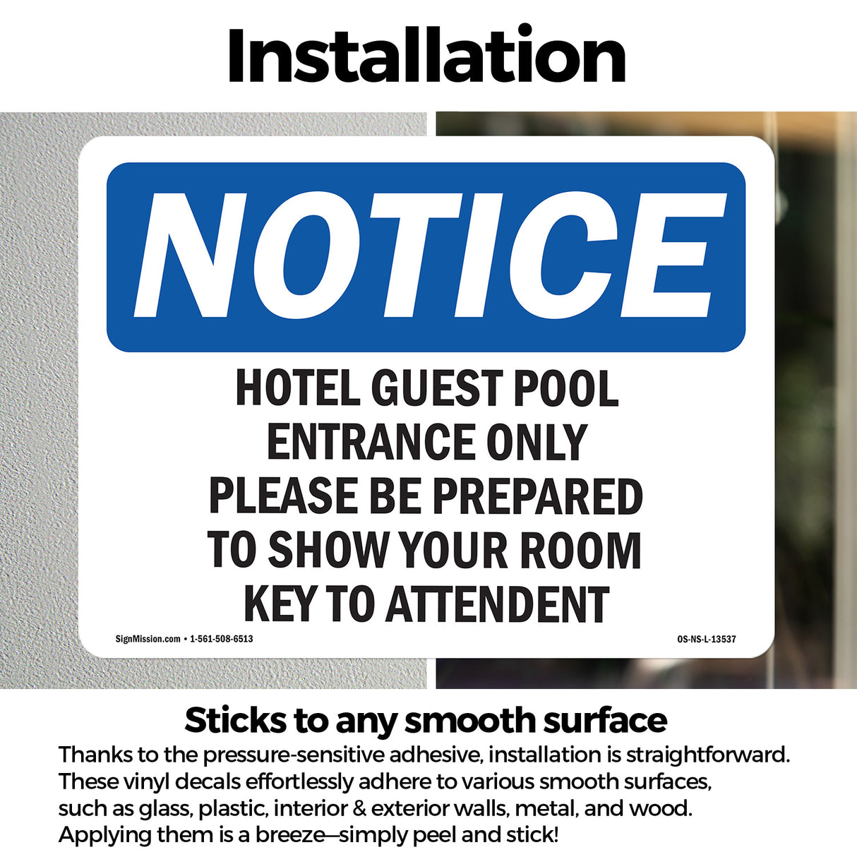 Hotel Guest Pool Entrance Only Please Be