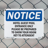Hotel Guest Pool Entrance Only Please Be