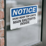 Hvac Roof Top Units Main Shutoffs Inside