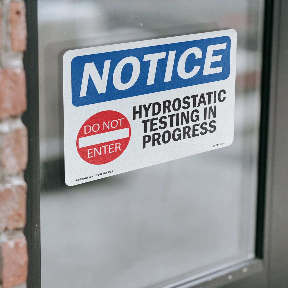 Hydrostatic Testing In Progress