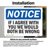 If I Agree With You We Would Both Be Wrong