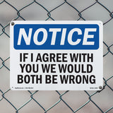 If I Agree With You We Would Both Be Wrong