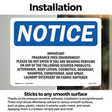 Important Fragrance Free Environment Please