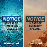 In Case Of Emergency Call 911