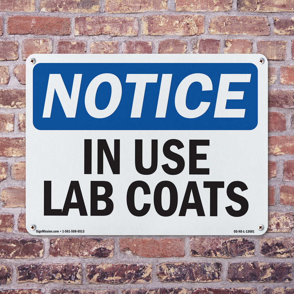 In Use Lab Coats
