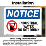 Industrial Water Do Not Drink