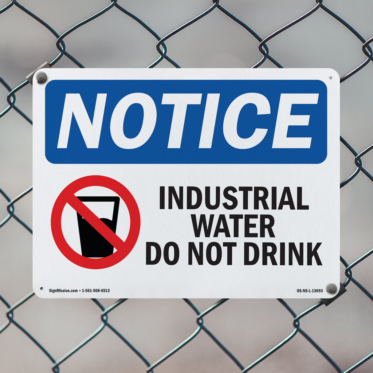 Industrial Water Do Not Drink