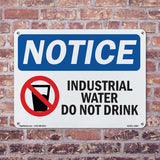 Industrial Water Do Not Drink