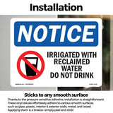 Irrigated With Reclaimed