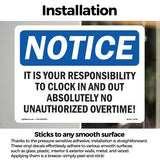 It Is Your Responsibility To Clock In And