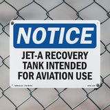 Jet-A Recovery Tank Intended For Aviation Use