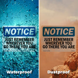 Just Remember Wherever You Go