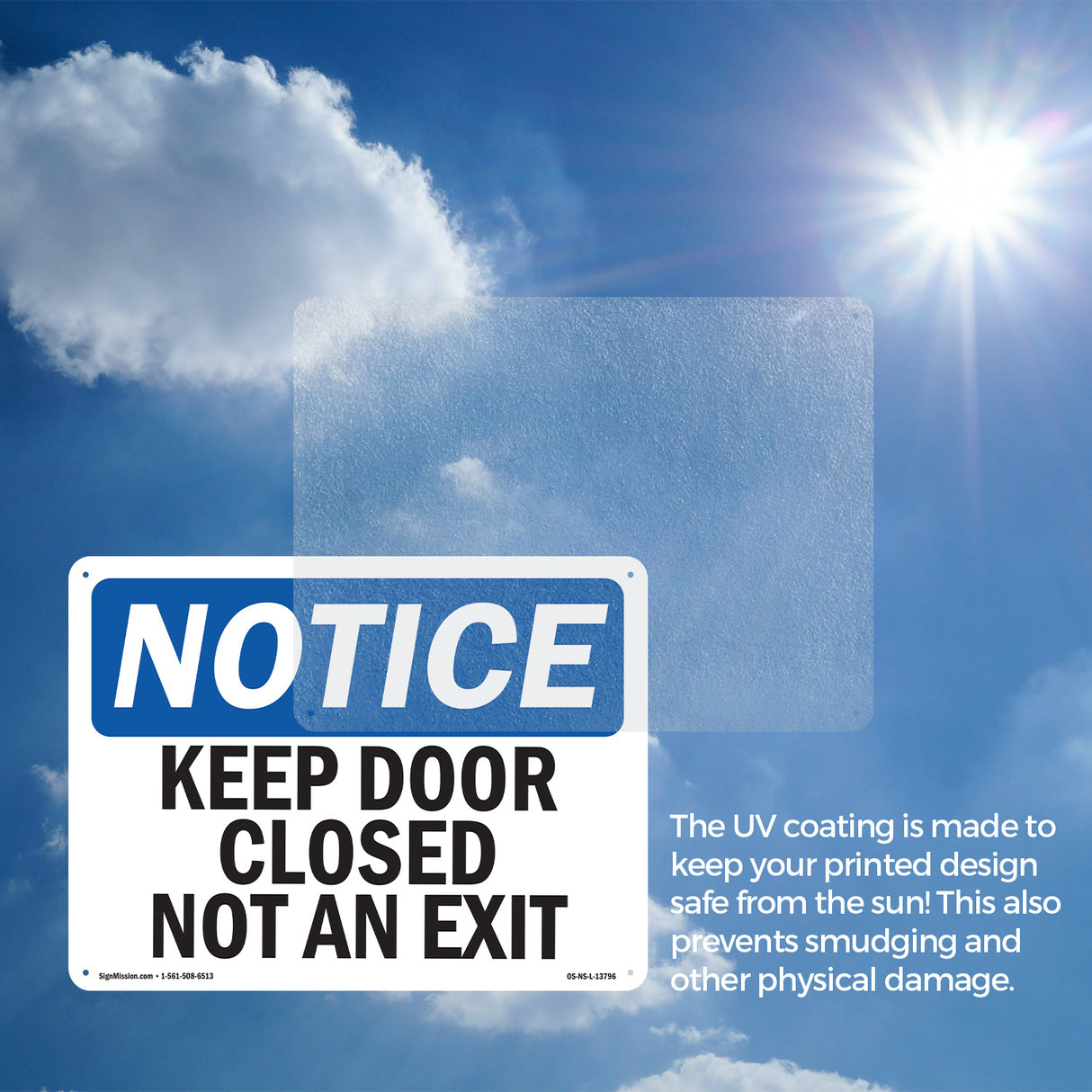 Keep Door Closed Not An Exit