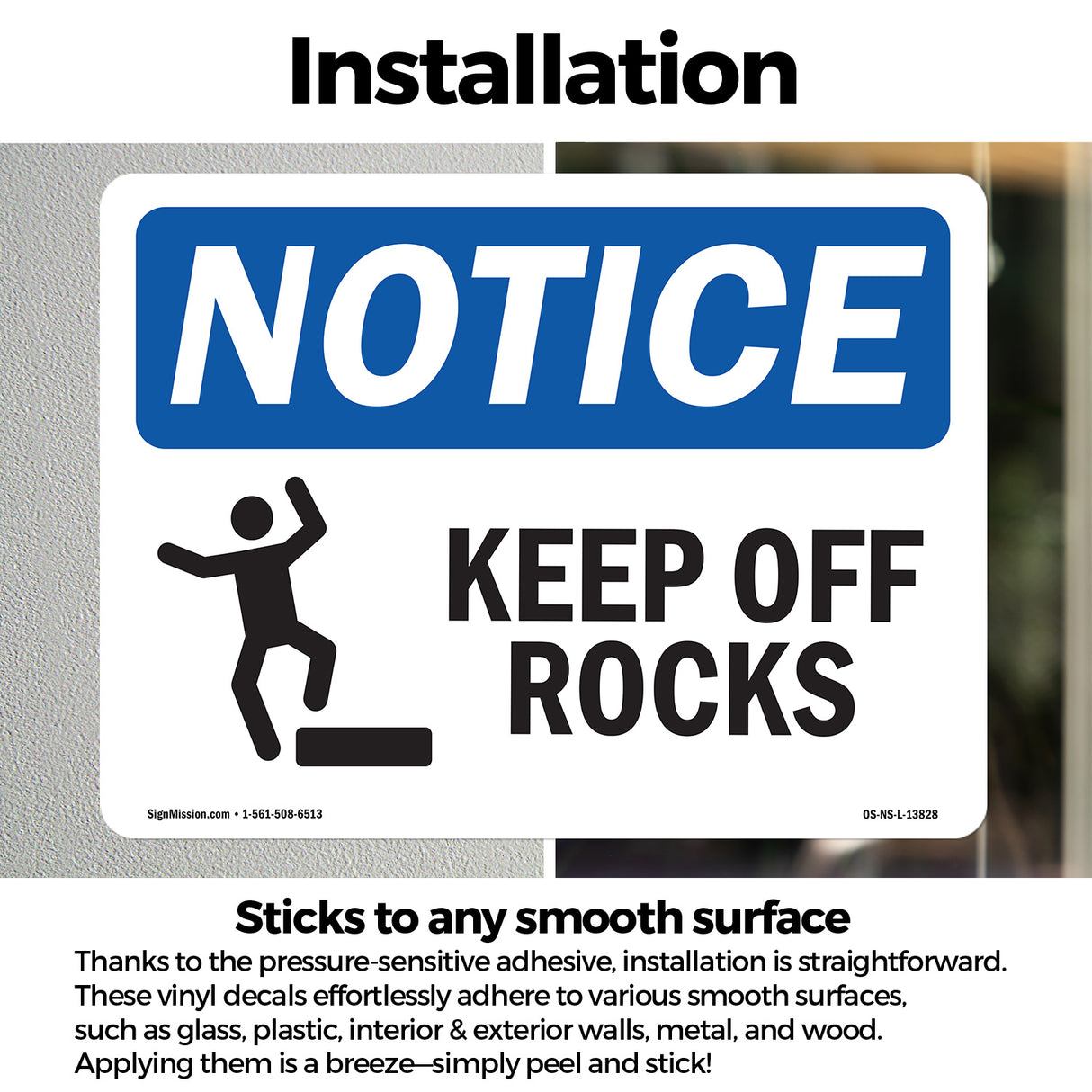 Keep Off Rocks