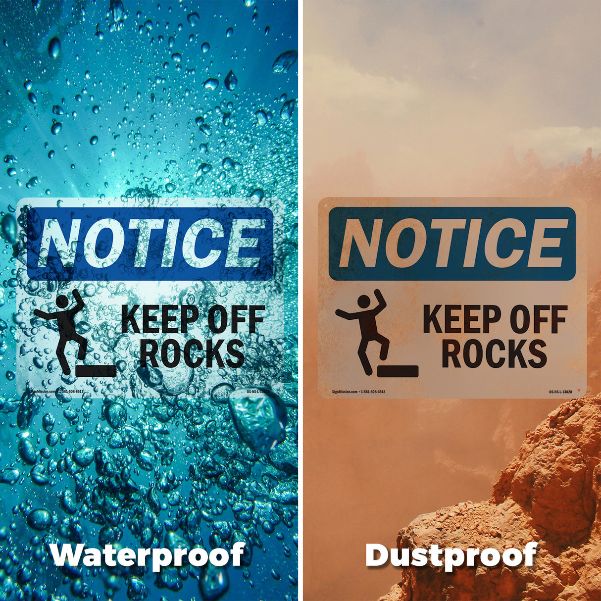 Keep Off Rocks