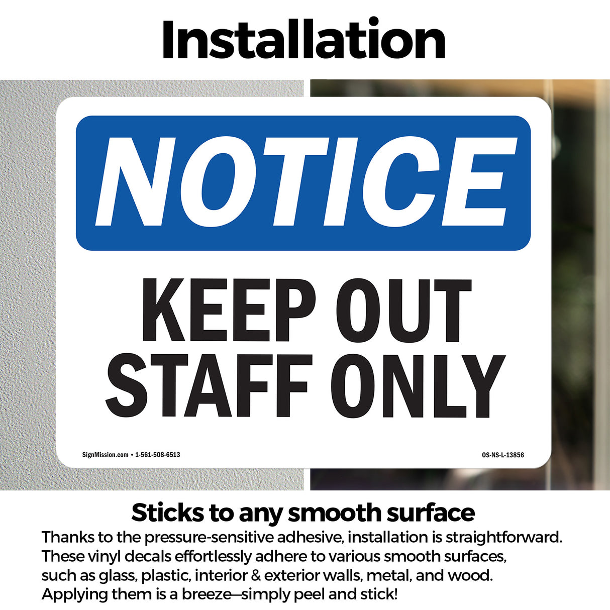 Keep Out Staff Only