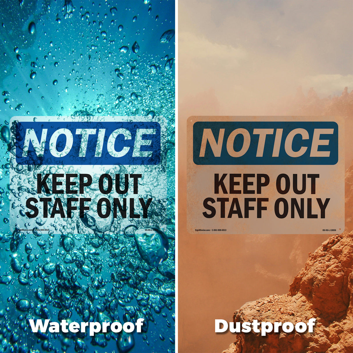 Keep Out Staff Only