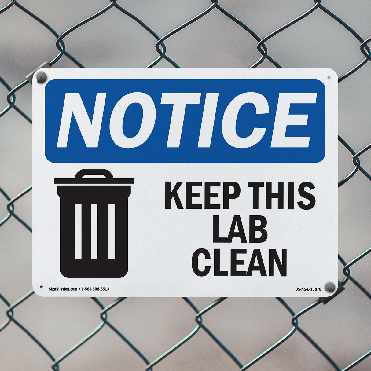 Keep This Lab Clean