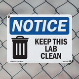Keep This Lab Clean