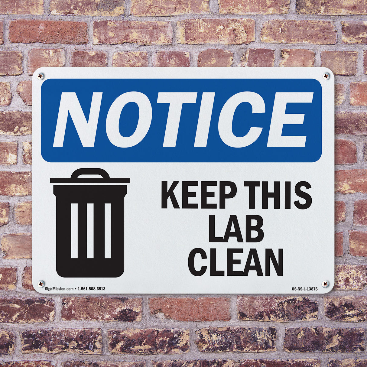 Keep This Lab Clean