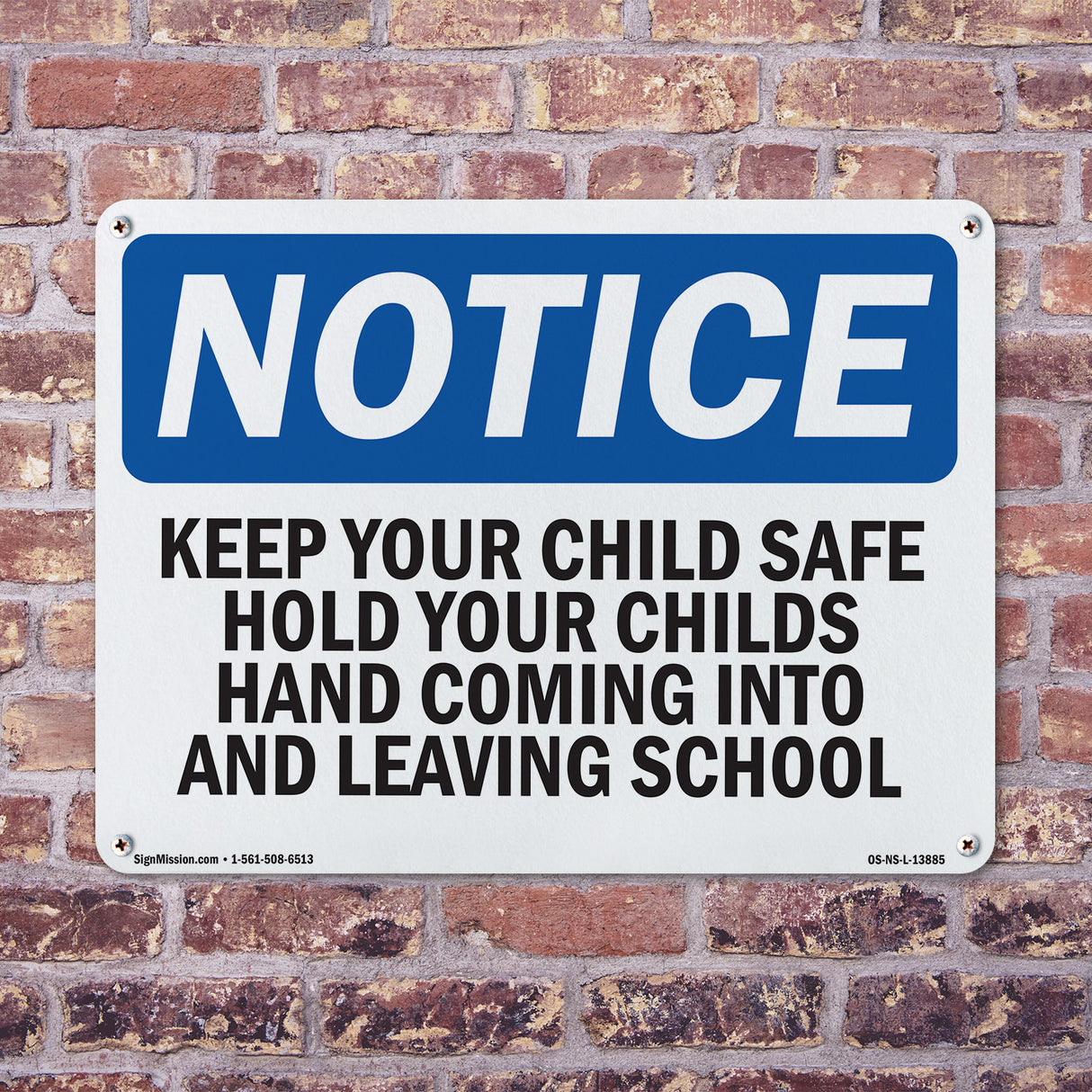 Keep Your Child Safe Hold Your Childs Hand