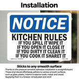 Kitchen Rules If You Spill It