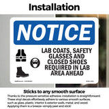 Lab Coats, Safety Glasses And