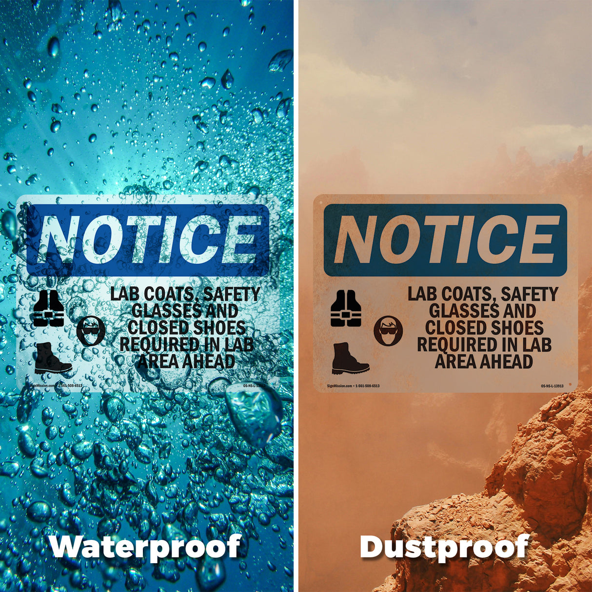 Lab Coats, Safety Glasses And